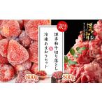 3G30 博多和牛サーロインステーキ500g&冷凍あまおうセット8…