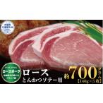 豚肉 ロース ローズポーク とんかつ ソテー用 700g