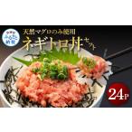 マグロ 天然マグロのタタキ丼セット 70g×24パック