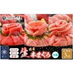 マグロ 定期便 3ヶ月連続お届け 生本まぐろ