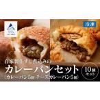 米 パン 総菜パン 自家製牛すじ煮込みのカレーパン&チーズ…