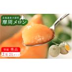 ふるさと納税 メロン 北海道 弟子屈町 先行予約 3075.摩周メロン秀品2玉入り(1玉1.5kg以上)
