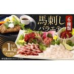 ふるさと納税 馬肉 熊本県 湯前町 馬刺し バラエティー 約1.02kg 馬肉 お肉 6種 セット ユッケ ネギトロ ハンバーグ タレ付