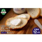 加工品等 チーズ 定期便12カ月 クリームチーズスプレッド …