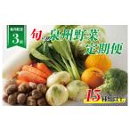 泉州野菜 定期便 15種類以上 詰め合わせ