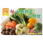 泉州野菜 定期便 15種類以上 詰め合わせ