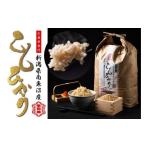 ふるさと納税 玄米 新潟県 南魚沼市  令和7年産 玄米 自然農法／化学肥料不使用の南魚沼産こしひかり10kg