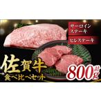 艶さし 佐賀牛 ヒレステーキ&サーロインステーキ 食べ比べ