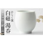 食器 グラス 湯呑 ひらく窯 白磁 UDM001