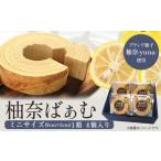 焼菓子 チョコレート バウムクーヘン 柚奈ばぁむミニ 1箱