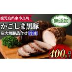 完全無添加 鹿児島黒豚炭火焼豚詰合せ 約200g×2パック
