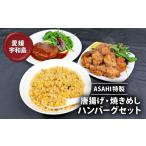 鶏肉 唐揚げ 冷凍食品 セット 焼きめし ハンバーグ