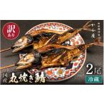 ふるさと納税 魚貝類 福井県 越前町  訳あり 豪快 国産 サバ 丸焼き2尾 冷蔵 焼きさば 本格焼き魚 手軽 家庭 惣菜 酒肴 ご飯のお供 福井 郷土料理 e59-a003