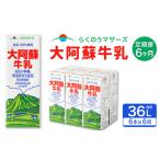 飲料類 牛乳 6ヶ月定期便 大阿蘇 1L×6本×6回