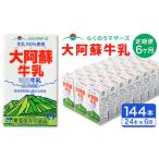 飲料類 牛乳 6ヶ月定期便 大阿蘇 250ml×24本×6回