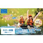 体験チケット 四万十川でのんびり遊ぶ 気軽にカヌー体験
