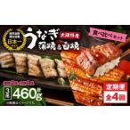 うなぎ 2183 全4回定期便 大隅特産うなぎ蒲焼 2尾