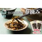 のり 海藻 白口浜真昆布 春摘み 100g