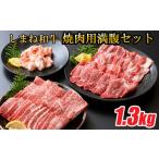 牛肉 焼肉 バーベキュー しまね和牛 焼肉満腹セット 1.3kg