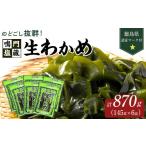 のり 海藻 わかめ 生わかめ 145g×6
