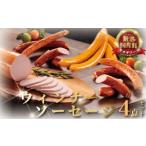 燻製 肉類 ウインナー ソーセージ 4点 セット