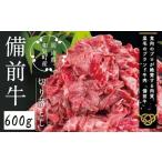 ふるさと納税 牛肉 岡山県 和気町 CC-106 備前牛(黒毛牛)切り落とし 600g