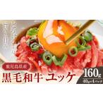 産黒毛和牛ユッケ 160g