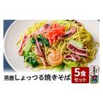 惣菜・レトルト 冷凍 冷凍 別送 即時交換 男鹿市　ふるさと納税 惣菜・レトルト 冷凍 秋田県 男鹿市 男鹿しょっつる焼きそば 5食セット CAS冷凍 電子レンジであたためるだけ 惣菜 冷凍焼きそば