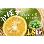 みかん 柑橘類 素材を活かす名脇役 産かぼす1.8kg_2254R