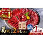 馬肉 6回定期便 赤身 &amp; 霜降りの