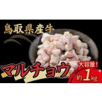 ふるさと納税 牛肉 ホルモン 鳥取県 倉吉市 鳥取県産牛 マル腸 1kg 国産 牛肉 マルチョウ ホルモン 肉 県産牛 鍋 焼肉 炒め物 もつ 鳥取県 倉吉市