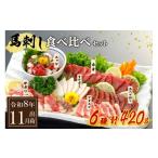 馬肉 南 〈令和8年 〉馬刺し6種 食べ比べセット 420g