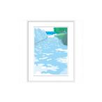 絵画 7回目の夏 直筆サイン入り 額付きジークレープリント