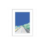 絵画 直筆サイン入り 額付きジークレープリント