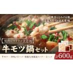 牛肉 もつ鍋 牛モツ鍋セット 2パック