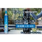 ふるさと納税 雑貨・日用品 岐阜県 土岐市 ソーダストリーム ガスシリンダー 新規購入用 60L / SodaStream 炭酸水 水 ソーダ水 MDN002 ガスシリンダーの取り…