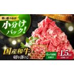 牛肉 バラ カルビ 全6回定期便 博多和牛切り落とし 1.5kg