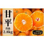 ショッピング甘平 ふるさと納税 果物類 みかん 愛媛県 松山市  甘平 約2.8ｋｇ（良品） 2月頃発送 みかん ブランド 柑橘 フルーツ 果物 愛媛 松山