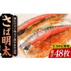 魚貝類 明太子 全3回定期便 さば明太 16枚