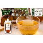 加工品等 青パパイア酵素シロップ 250ml×1個
