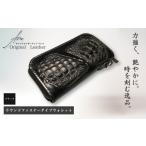 財布 1点 ブラック ラウンドファスナータイプウォレット