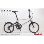 fu.... tax Kagawa prefecture ... city bicycle Tyrell Tyrrell IVE silver metallic &amp; mat black bicycle folding type mini bicycle sport road bike s...