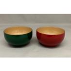 食器 グラス 皿 川連漆器 姫小鉢 2入 山忠漆器