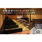 温泉 サウナ スパ利用券 363 利用券 5枚