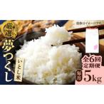 米 令和8年産 全6回定期便 いとし米 厳選夢つくし 5kg×6回