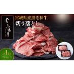 ふるさと納税 牛肉 すき焼き 宮城県 角田市 \小分けで使いやすい/ 牛肉 切り落とし 1kg ( 500g × 2 ) 馬場牛 黒毛和牛 お肉 肉 牛 料理 すき焼き しゃぶし…