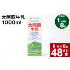 飲料類 牛乳 8回定期便 大阿蘇牛乳 1000ml