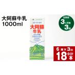 飲料類 牛乳 3ヶ月毎 3回定期便 大阿蘇牛乳 1000ml