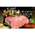 牛肉 サーロイン 全6回定期便 壱岐牛 サーロインステーキ 1…