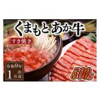 牛肉 すき焼き 南 〈令和9年 〉GI認証 くまもとあか牛